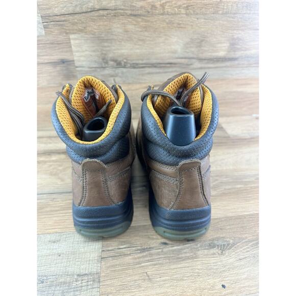 Womens Timberland Pro Titan Brown Work Safety Toe Boots 26388 Size 8M - Picture 3 of 8